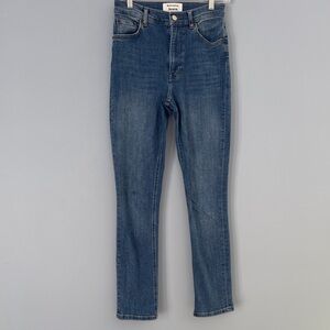 Reformation High-Rise Women’s Blue Denim skinny Jeans Size 26 Cotton
